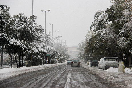 آماده باش پلیس راهور برای بارش برف در تهران